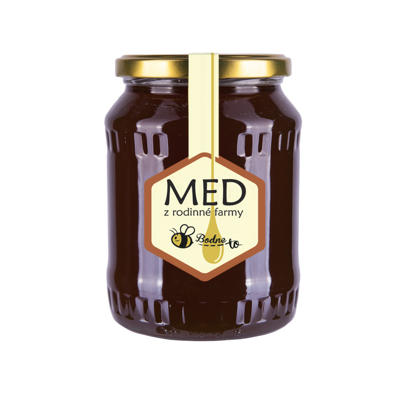 Lesní med modřínový